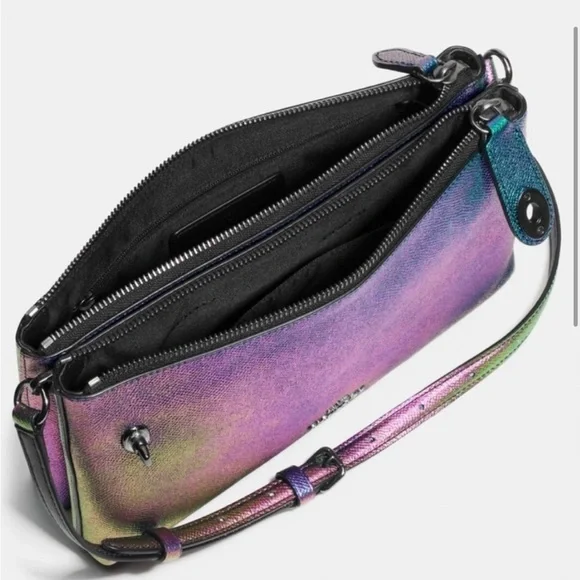 Rare Coach Holo Oil Slick Crossbody - Picture 2 of 12